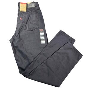 Levi's High-Waisted Mom Jeans Black Tapered Leg Women's Size 27x30 NEW Relax Fit